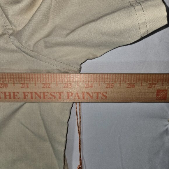 Howler Bros H Bar B Short Sleeve Snapshirt Bone Mens Large NEW Western READ - Picture 7 of 8